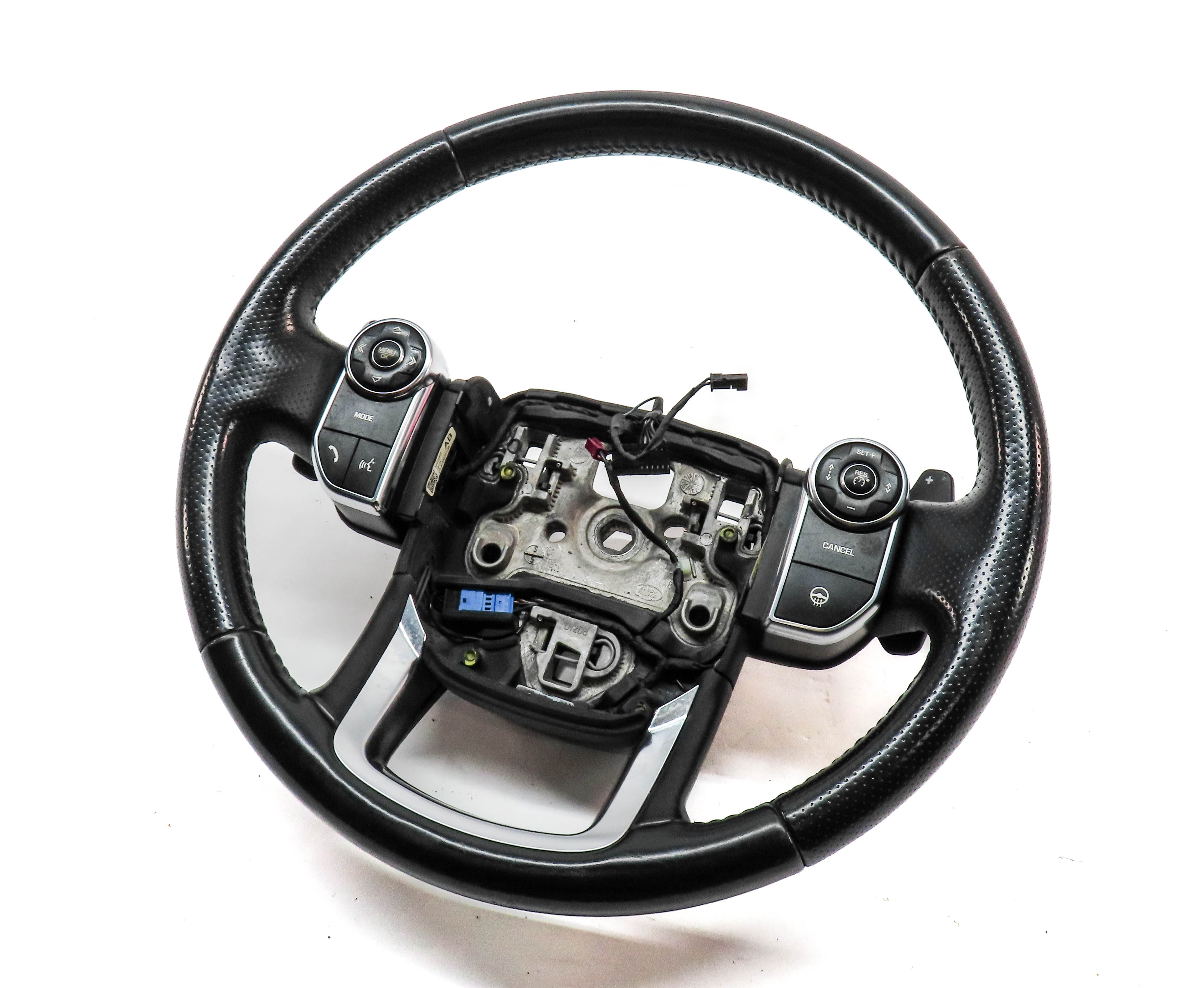 2014-2022 RANGE ROVER SPORT (L494) 4-SPOKE HEATED STEERING WHEEL w/ SWITCHES — exact item pictured